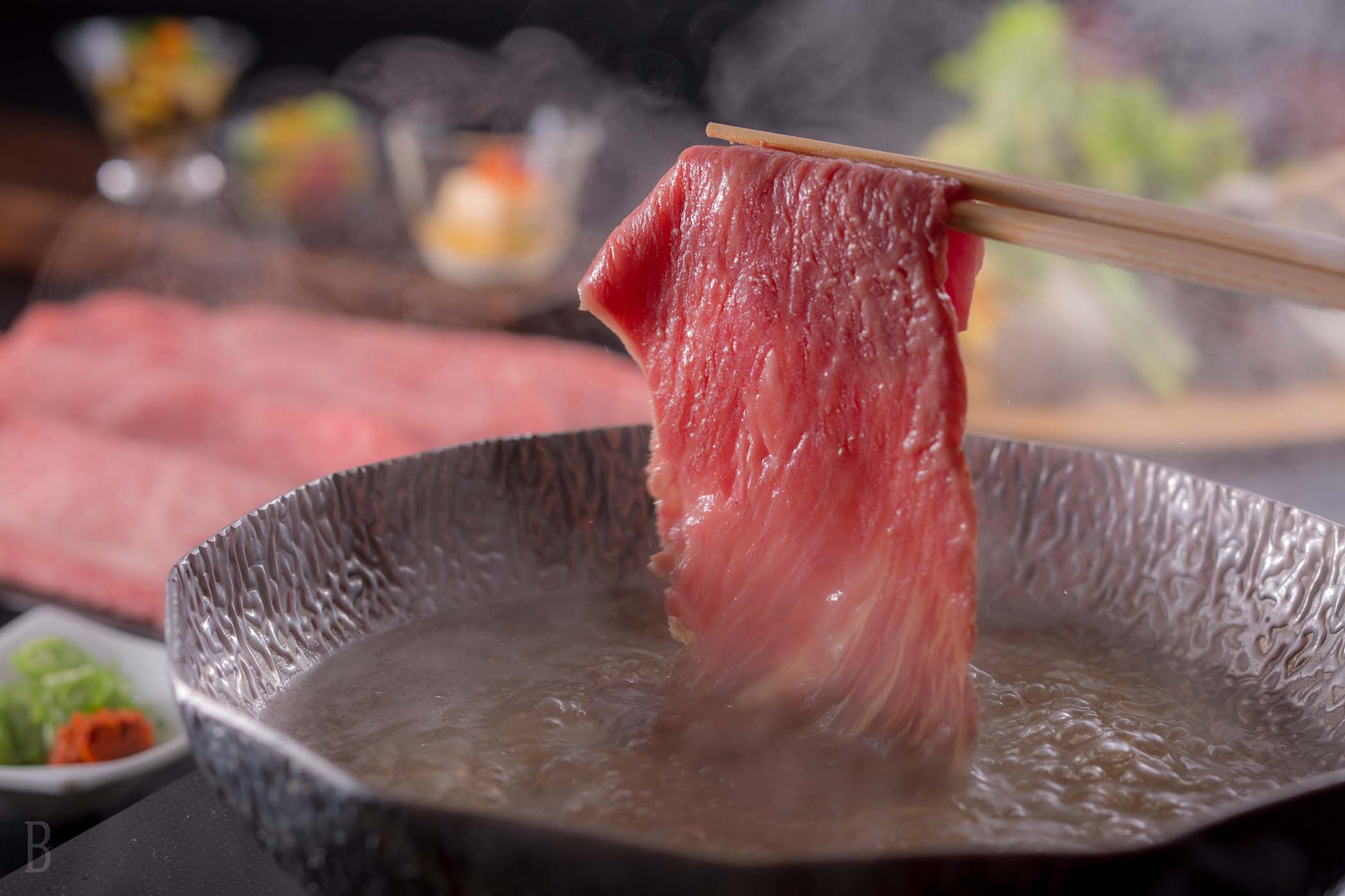 【저녁】돗토리 와규와 다이센 돼지고기를 즐기는 돗토리현 만끽 샤부샤부 세트