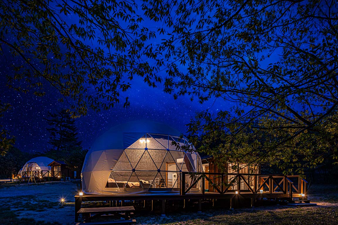 【프라이빗 욕실 딸린】프리미엄 돔